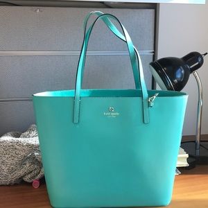 Teal Kate spade bag - like new condition